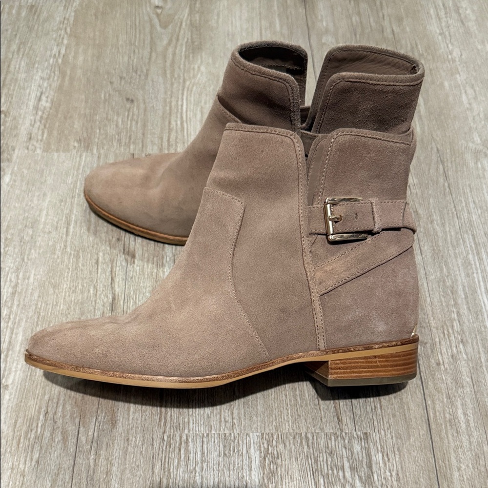 Michael Kors Taupe Ankle Boots